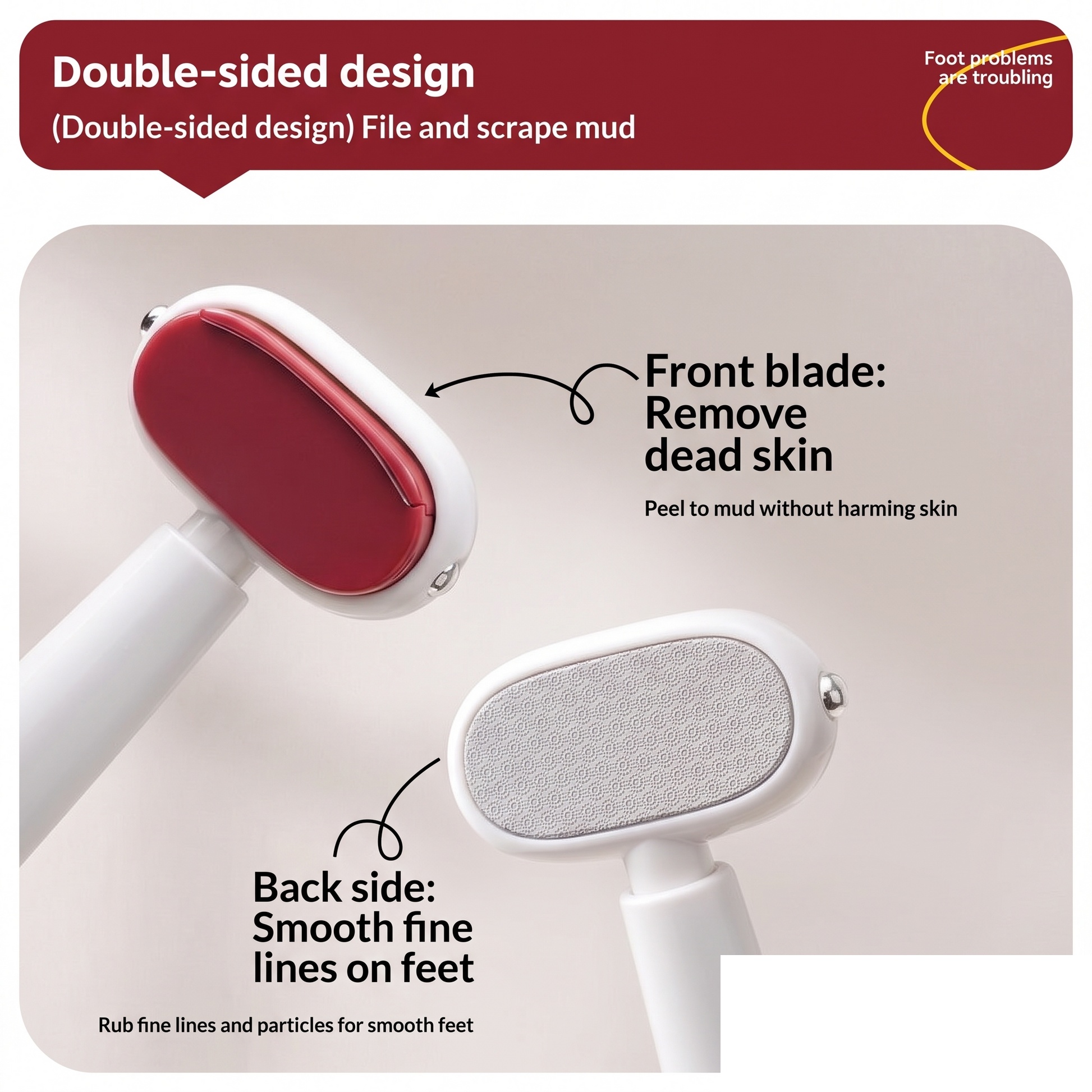 Dual-sided filing and finishing diagram