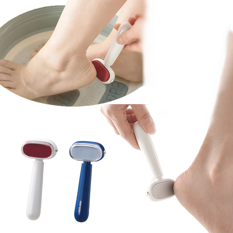 DuoSmooth Pro in white and navy, with filing and smoothing demonstrations