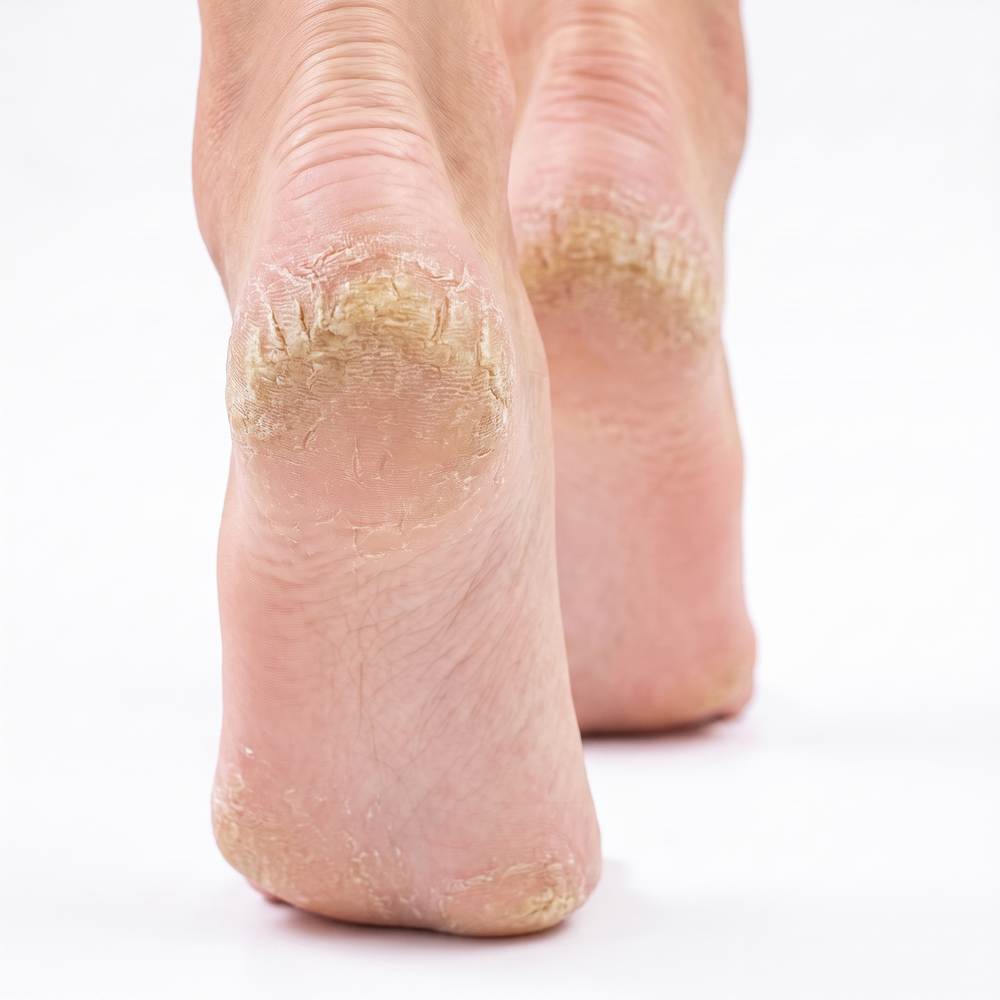 Before heel appearance